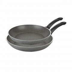 Ballarini Aosta Granitium 5 Σετ Τηγάνια από Αλουμίνιο με Επίστρωση από Πέτρα AOG72 2τμχ